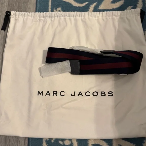 Marc Jacobs Charcoal Leather Handbag